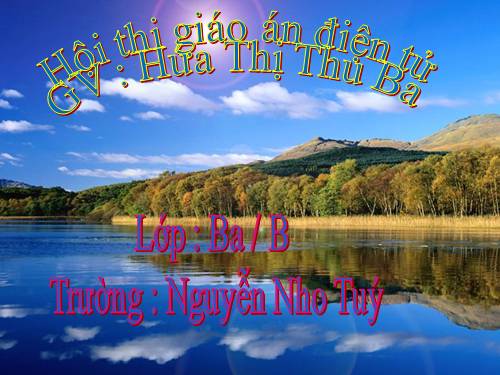 Tuần 15. MRVT: Các dân tộc. Luyện đặt câu có hình ảnh so sánh