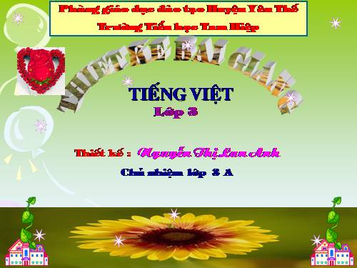 Tuần 19. Nhân hoá. Ôn tập cách đặt và trả lời câu hỏi Khi nào?