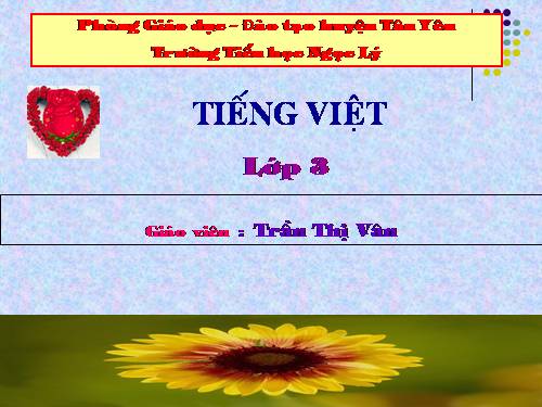 Tuần 21. Nhân hoá. Ôn tập cách đặt và trả lời câu hỏi Ở đâu?