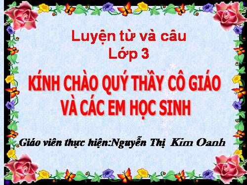 Tuần 11. MRVT: Quê hương. Ôn tập câu Ai làm gì?