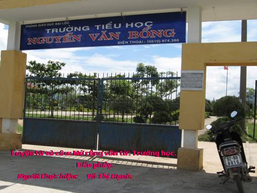 Tuần 6. MRVT: Trường học. Dấu phẩy