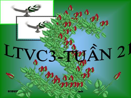 Tuần 21. Nhân hoá. Ôn tập cách đặt và trả lời câu hỏi Ở đâu?