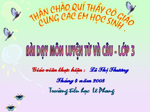 Tuần 32. Đặt và trả lời câu hỏi Bằng gì? Dấu chấm, dấu hai chấm