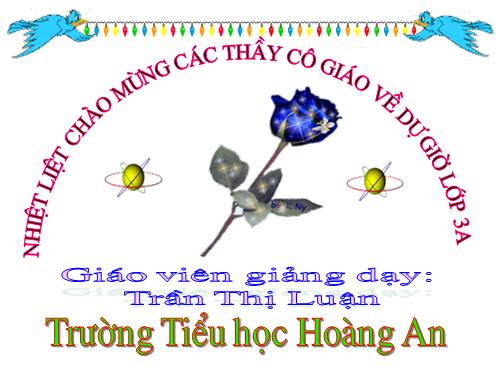 Tuần 19. Nhân hoá. Ôn tập cách đặt và trả lời câu hỏi Khi nào?