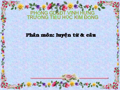 Tuần 20. MRVT: Tổ quốc. Dấu phẩy
