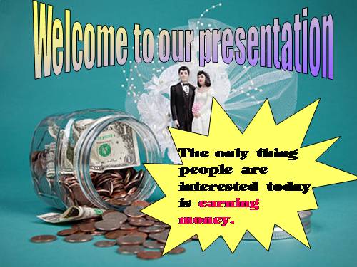 Earning money