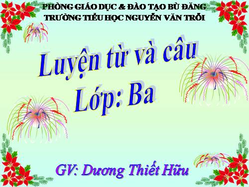 Tuần 13. MRVT: Từ địa phương. Dấu chấm hỏi, chấm than