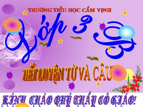 Tuần 8. MRVT: Cộng đồng. Ôn tập câu Ai làm gì?