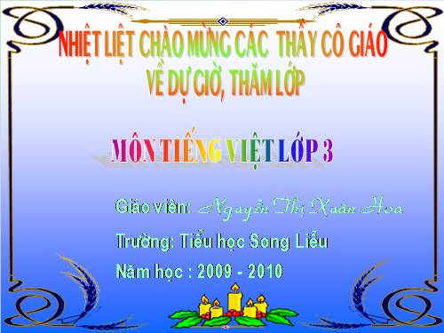 Tuần 11. MRVT: Quê hương. Ôn tập câu Ai làm gì?