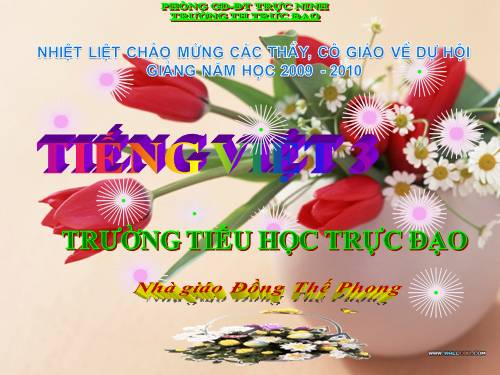 Tuần 11. MRVT: Quê hương. Ôn tập câu Ai làm gì?