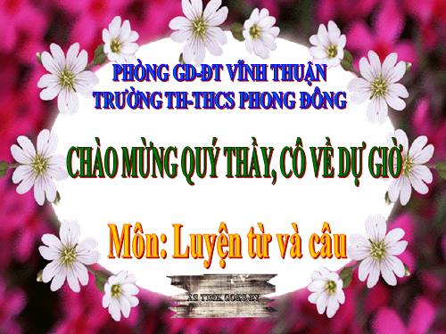 Tuần 12. Ôn tập về từ chỉ hoạt động, trạng thái. So sánh