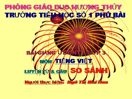 Tuần 5. So sánh
