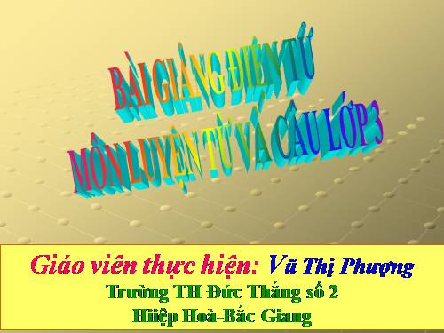 Tuần 28. Nhân hoá. Ôn tập cách đặt và trả lời câu hỏi Để làm gì? Dấu chấm, chấm hỏi, chấm than