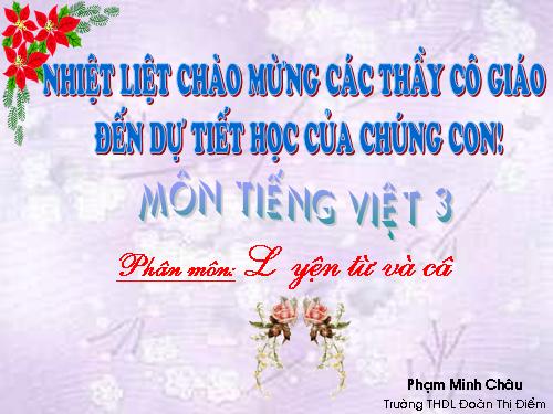 Tuần 11. MRVT: Quê hương. Ôn tập câu Ai làm gì?