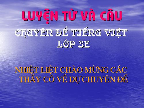 Tuần 4. MRVT: Gia đình. Ôn tập câu: Ai là gì?