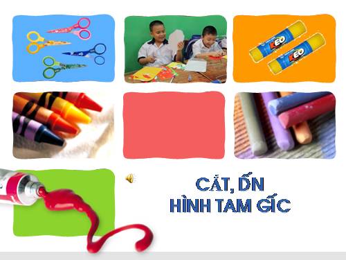 Bài 21. Cắt, dán hình tam giác