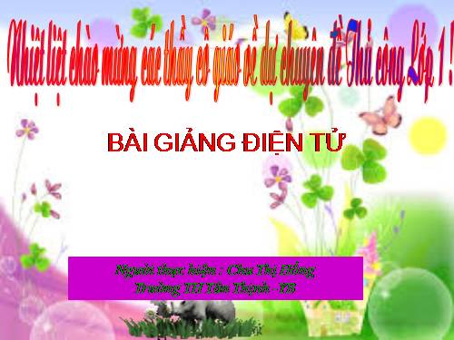 Bài 15. Gấp mũ ca lô