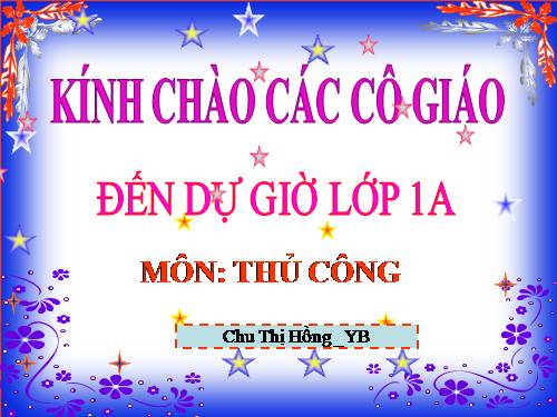 Bài 11. Các quy ước cơ bản về gấp giấy và gấp hình