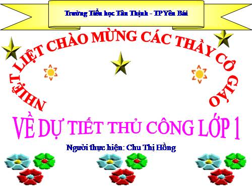 Bài 5. Xé, dán hình cây đơn giản