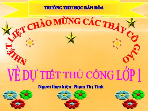 Bài 2. Xé, dán hình chữ nhật, hình tam giác