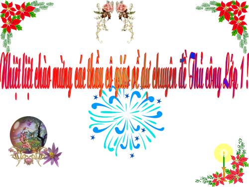 Bài 3. Xé, dán hình vuông, hình tròn