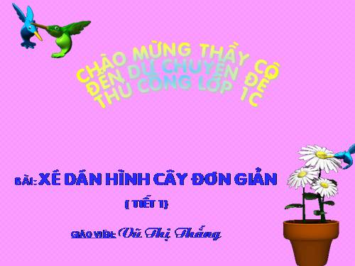 Bài 22. Cắt, dán hình hàng rào đơn giản