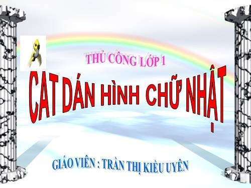 Bài 19. Cắt, dán hình chữ nhật