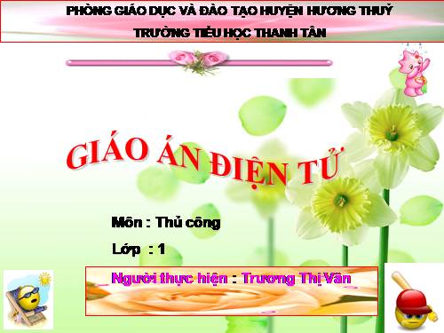 Bài 19. Cắt, dán hình chữ nhật