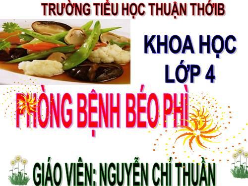 Bài 13. Phòng bệnh béo phì