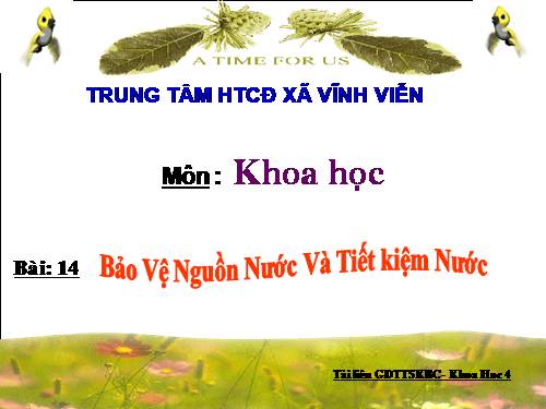 Bài 28. Bảo vệ nguồn nước