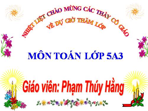 Ôn tập về phân số (Tiếp theo)