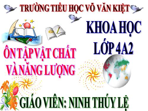 Bài 55 - 56. Ôn tập: Vật chất và năng lượng
