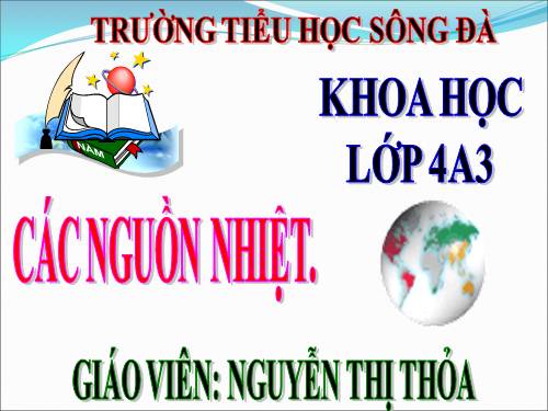 Bài 53. Các nguồn nhiệt