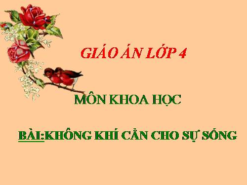 Bài 1. Con người cần gì để sống?