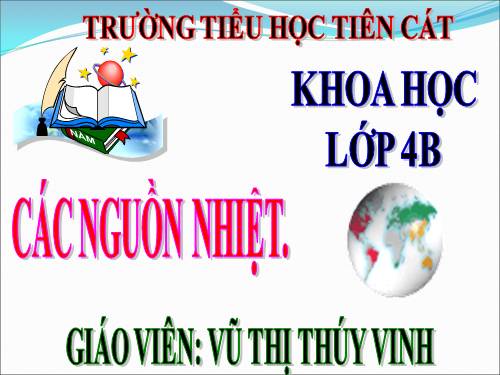 Bài 53. Các nguồn nhiệt