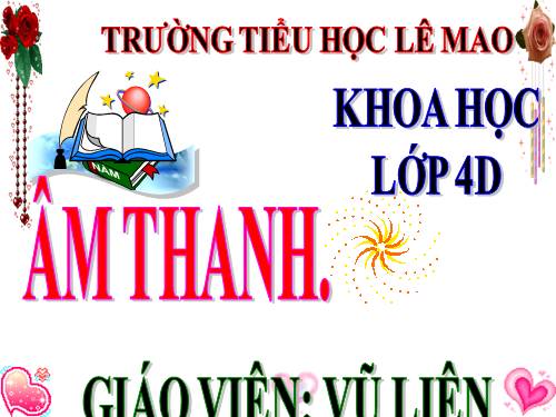 Bài 41. Âm thanh
