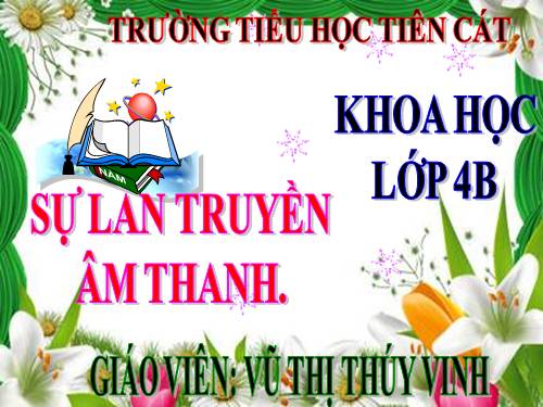 Bài 42. Sự lan truyền âm thanh