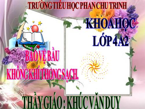 Bài 40. Bảo vệ bầu không khí trong sạch