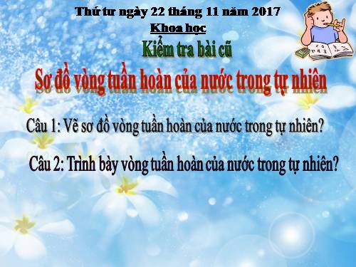 Bài 24. Nước cần cho sự sống