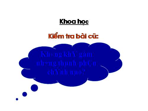 Bài 35. Không khí cần cho sự cháy