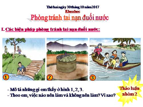 Bài 17. Phòng tránh tai nạn đuối nước