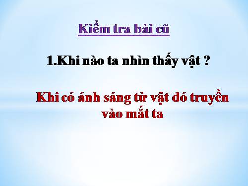 Bài 46. Bóng tối