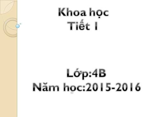 Bài 1. Con người cần gì để sống?