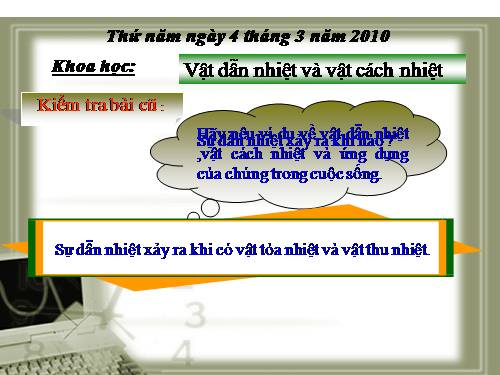 Bài 52. Vật dẫn nhiệt và vật cách nhiệt