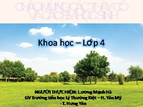 Bài 39. Không khí bị ô nhiễm