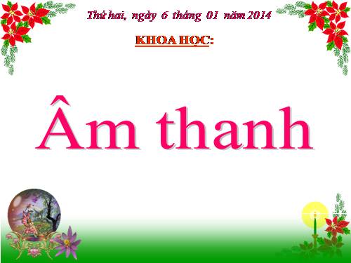 Bài 41. Âm thanh