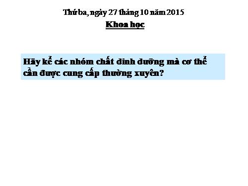 Bài 20. Nước có những tính chất gì?