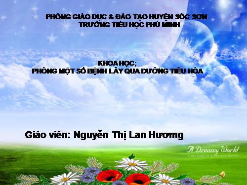Bài 14. Phòng một số bệnh lây qua đường tiêu hoá