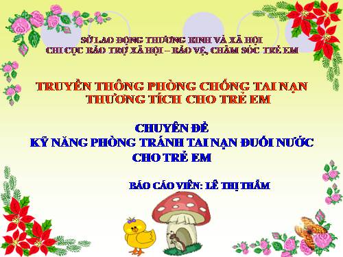 Bài 17. Phòng tránh tai nạn đuối nước