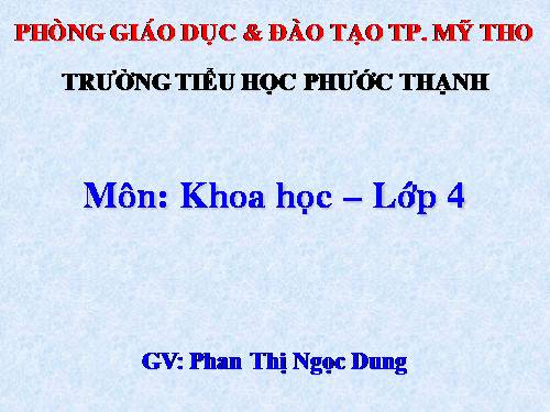 Bài 29. Tiết kiệm nước